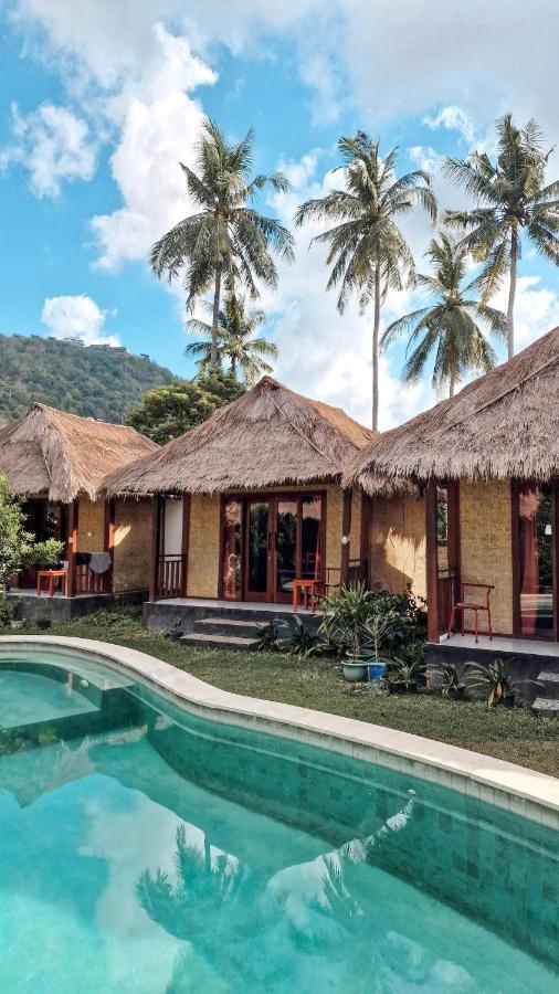 Airas' Garden Homestay Eco Bungalows Kuta  ภายนอก รูปภาพ